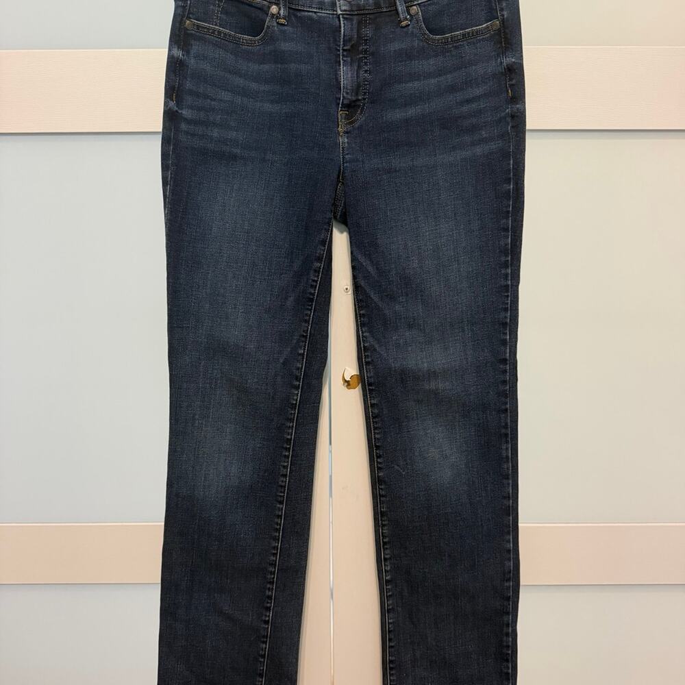 Talbots Flawless High-Waist Barely Boot Jeans Dark Wash Size 2